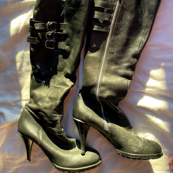 Michael Kors Tall Platform Boots - Picture 1 of 6